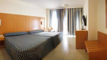 In-room safe, blackout curtains, cots/infant beds, free WiFi