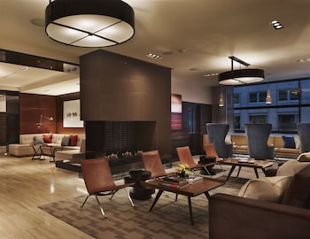 Lobby lounge at AKA White House