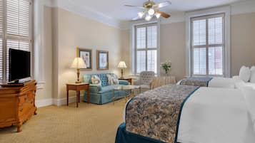 Suite, 2 camas Queen size, para no fumadores | Ropa de cama de alta calidad, edredón y camas con pillow-top