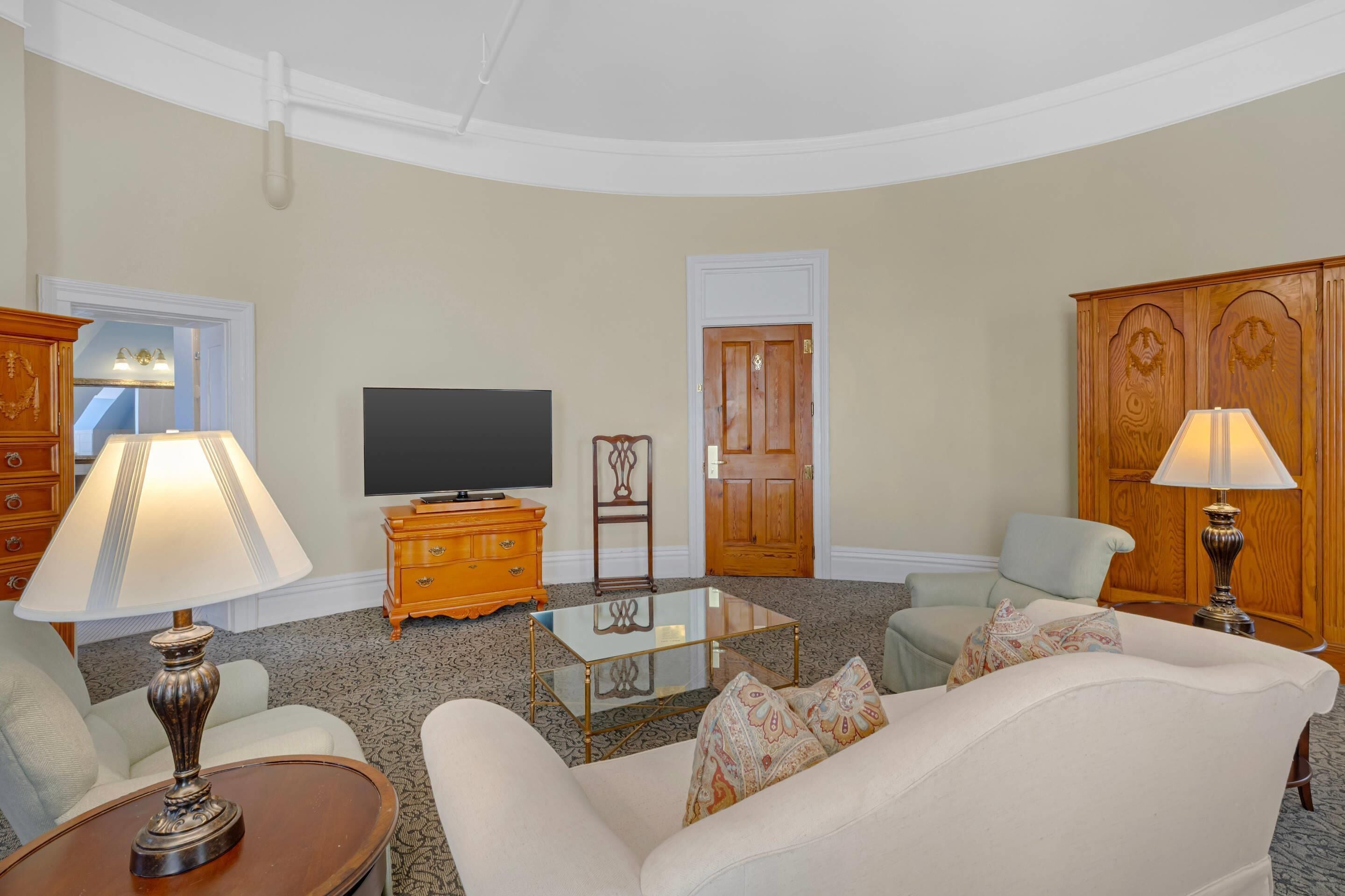 Suite presidencial, 1 cama King size, para no fumadores | Ropa de cama de alta calidad, edredón y camas con pillow-top 