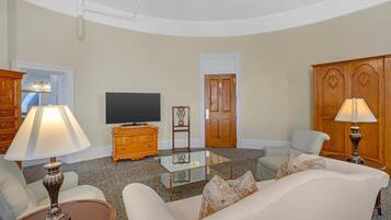 Premium bedding, down duvets, pillow-top beds, individually decorated