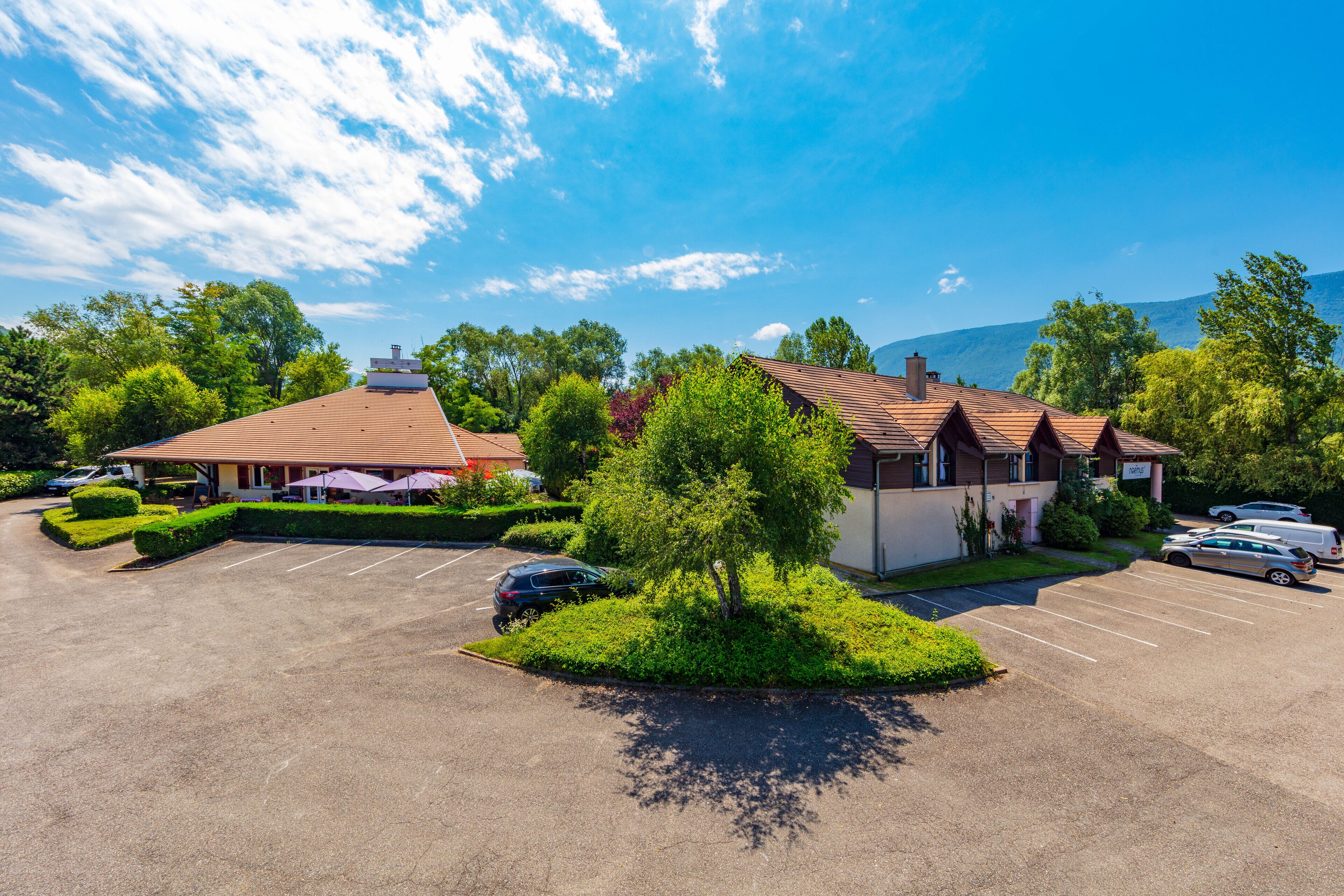 Façade de l’hébergement