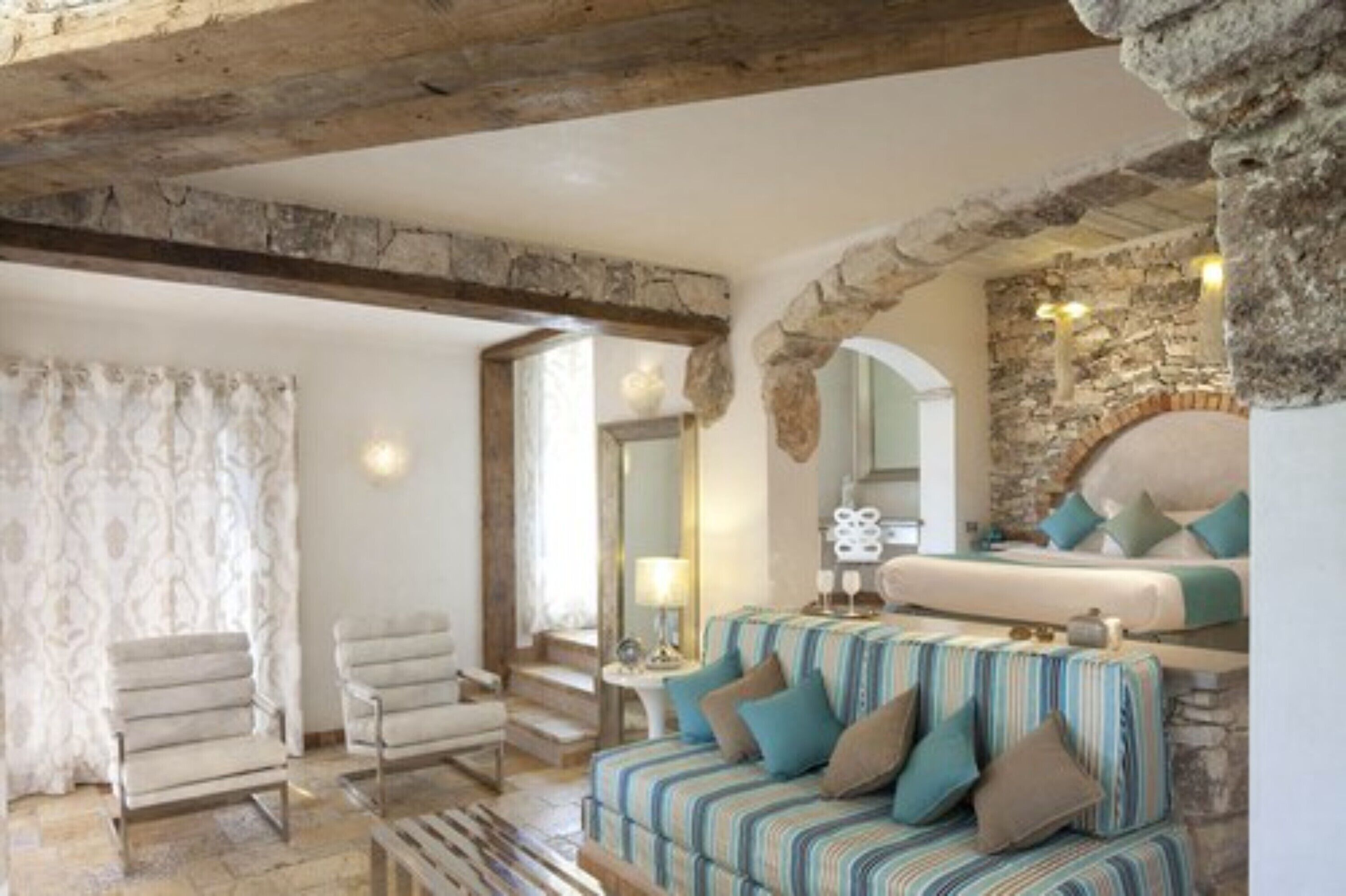 junior suite, 1 double bed, terrace, garden view | 2 bedrooms, premium bedding, in-room safe, blackout curtains