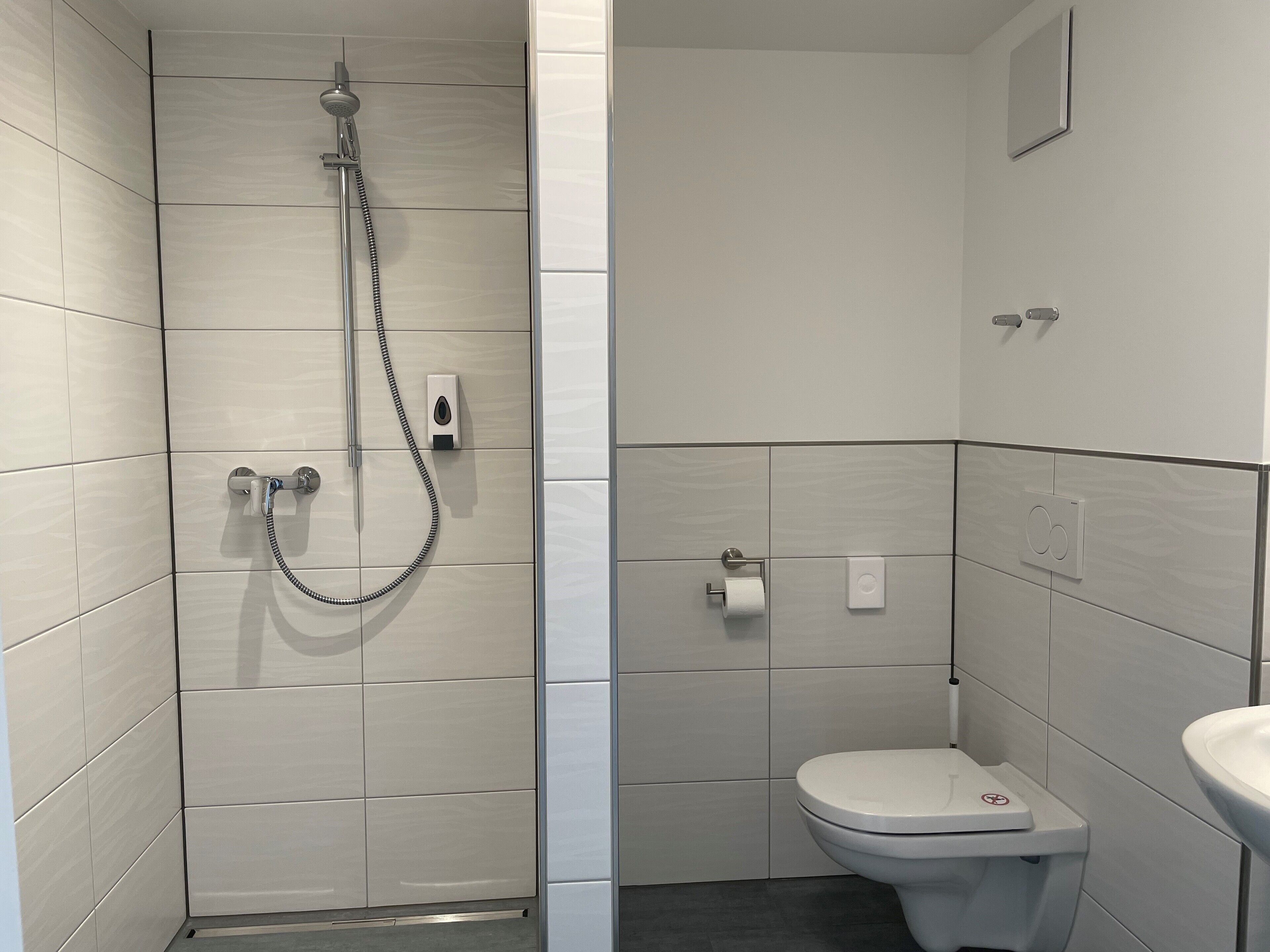 double room | bathroom amenities | shower, hair dryer, towels, soap