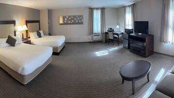 Single Room, Multiple Beds, Roll-in Shower | Iron/ironing board, free WiFi, bed sheets