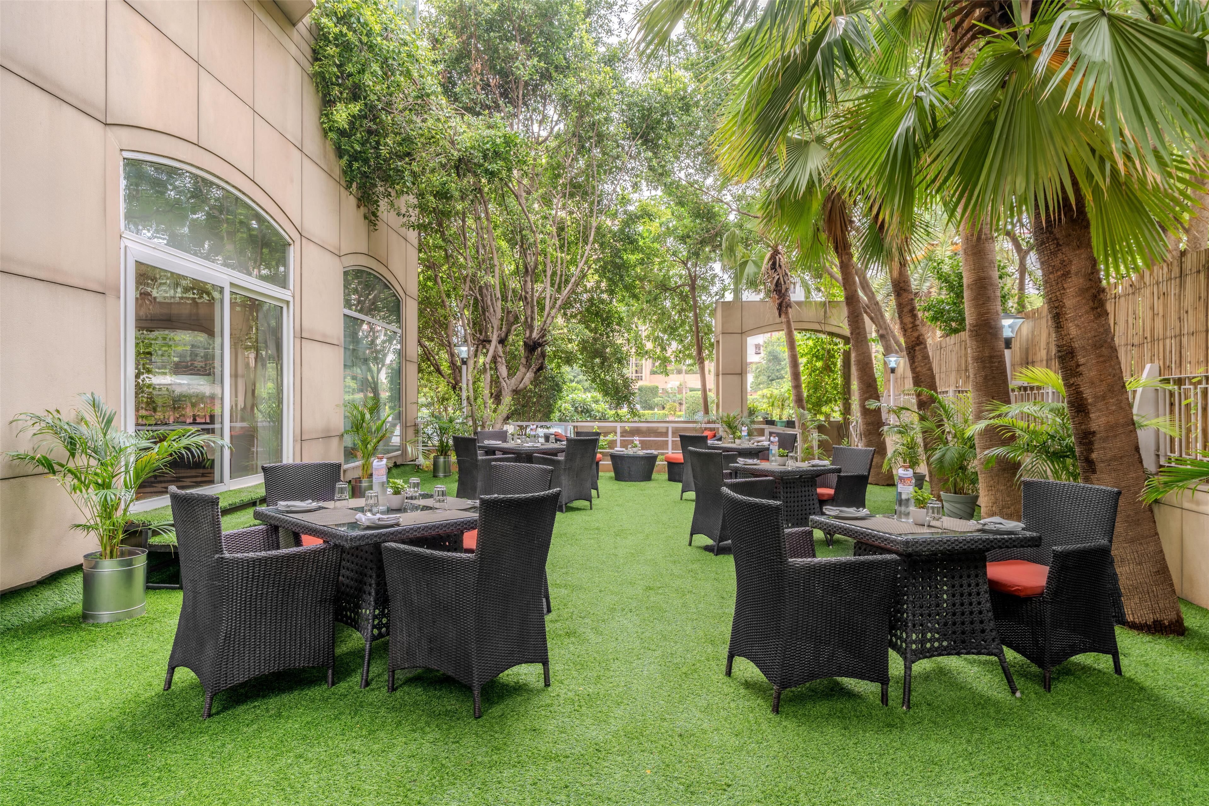 5 restaurants, breakfast, lunch, dinner served; indian cuisine