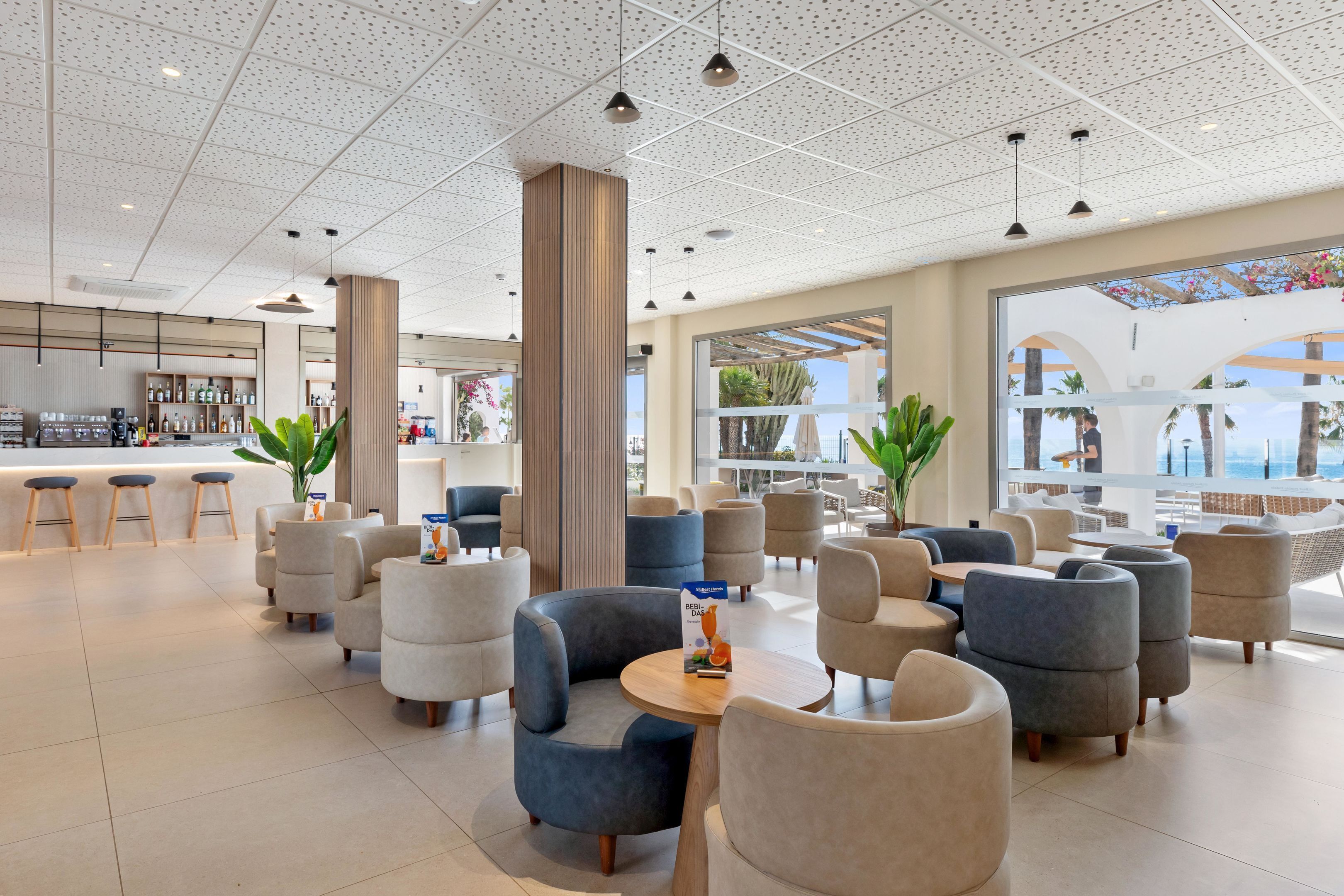 Breakfast, lunch, dinner served; Spanish cuisine 