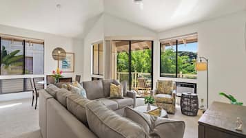 Individually decorated, individually furnished, iron/ironing board