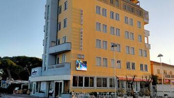 Fassade der Unterkunft