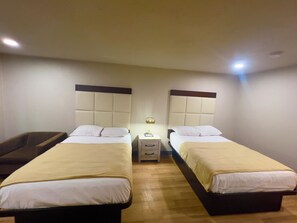 Economy Room, 2 Queen Beds, Non Smoking | Premium bedding, desk, laptop workspace, soundproofing - Economy Inn and Suites (Tulsa)