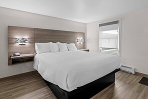 Kamar Standar, 1 Tempat Tidur King, Bebas Asap Rokok | Wi-Fi gratis, seprai linen, dan jam alarm