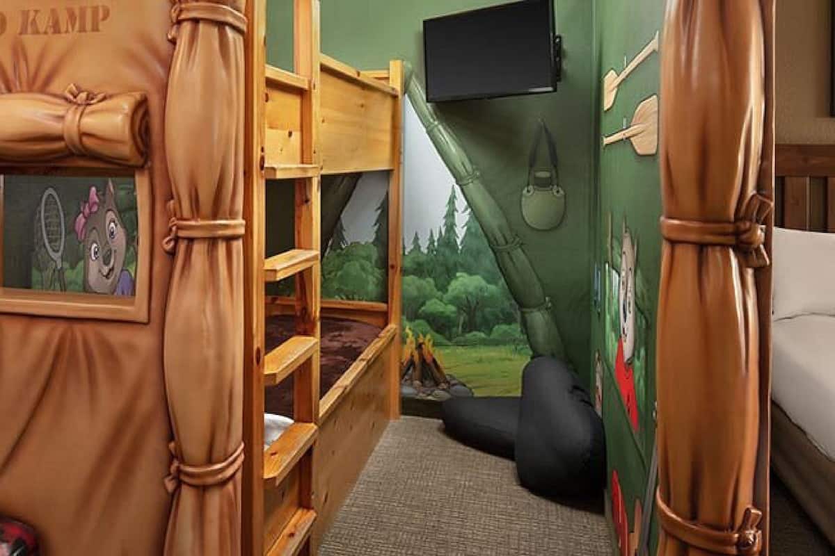 Kid Kamp Suite - Water Park Included | In-room safe, desk, laptop workspace, iron/ironing board