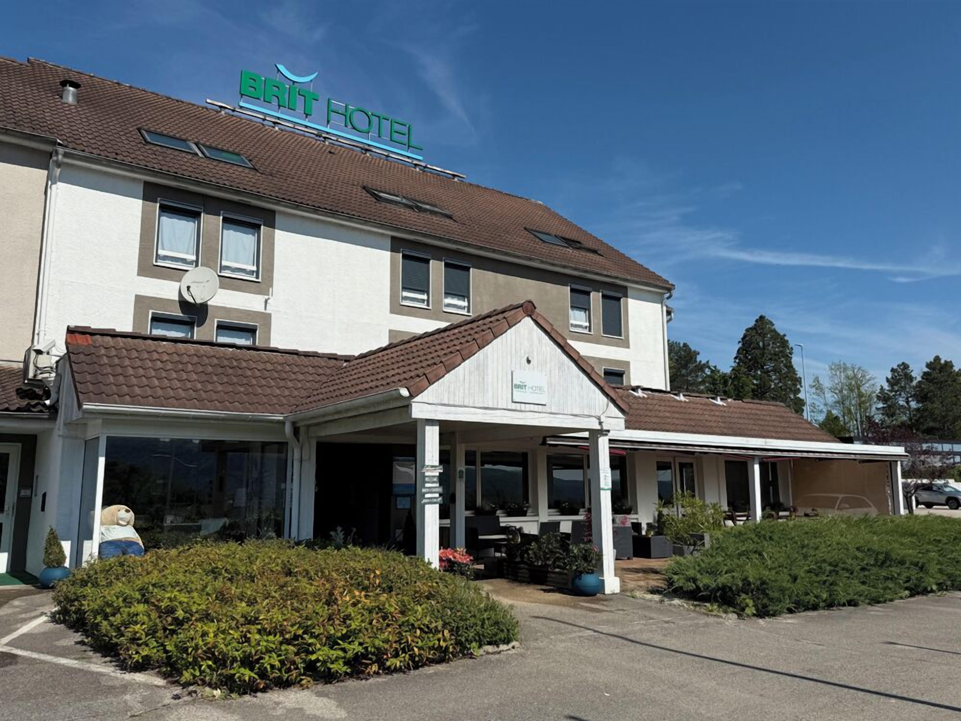 Façade de l’hébergement