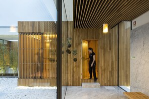 Couples treatment room(s), sauna, hot tub, steam room, body treatments - Hotel Minho (Vila Nova de Cerveira)