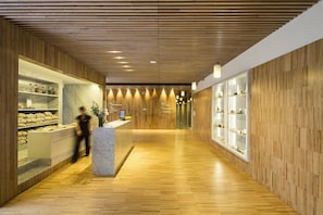 Salle de soins pour les couples, sauna, spa, bain de vapeur