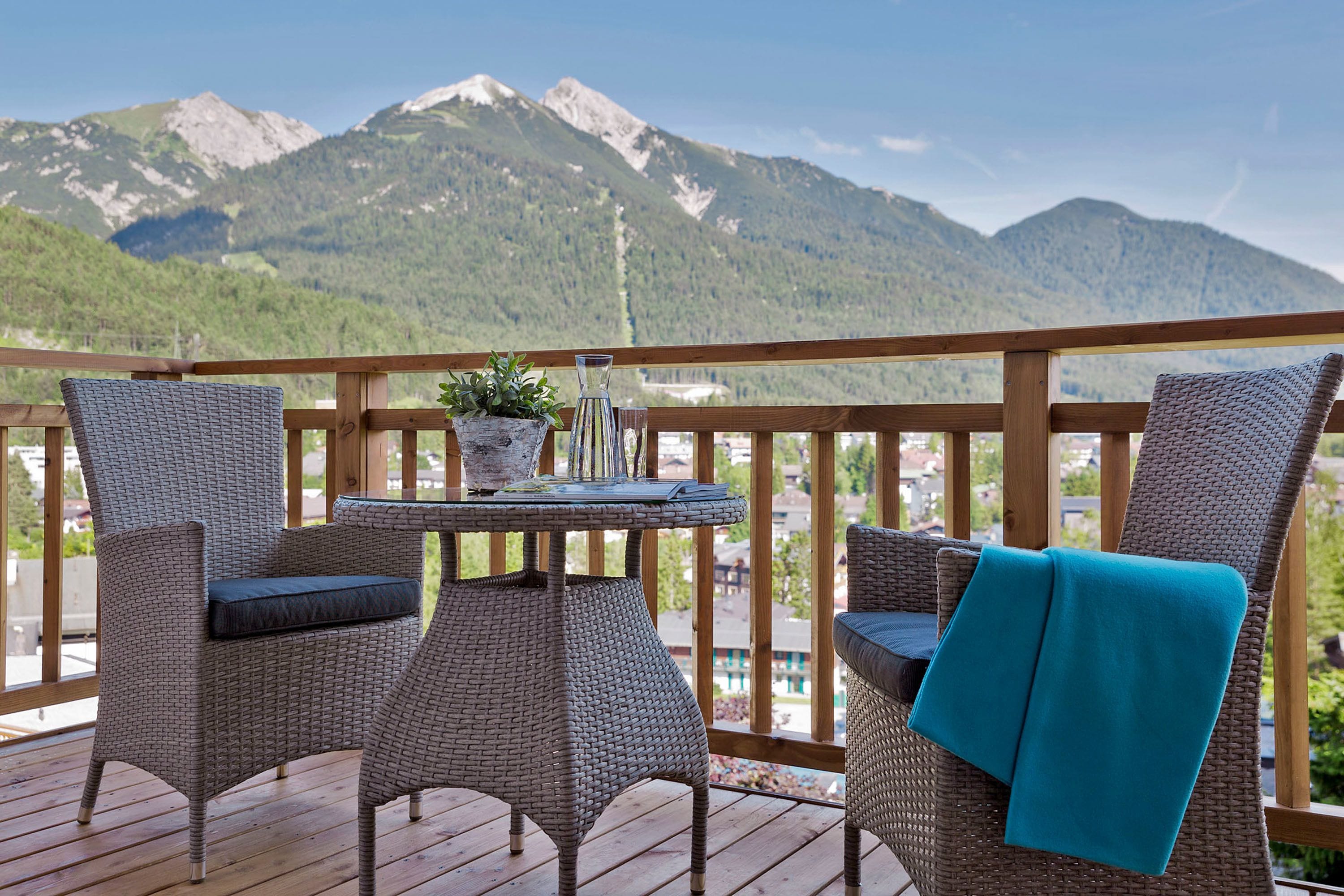 deluxe double room, balcony | view from room