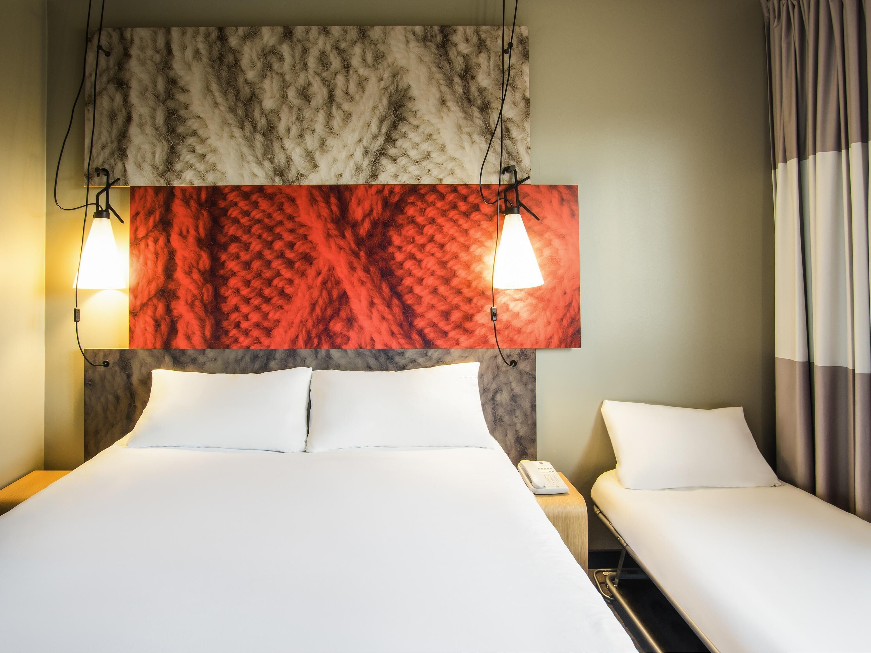 Literie de qualité supérieure, coffres-forts dans les chambres