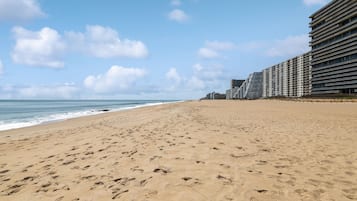 Aan het strand