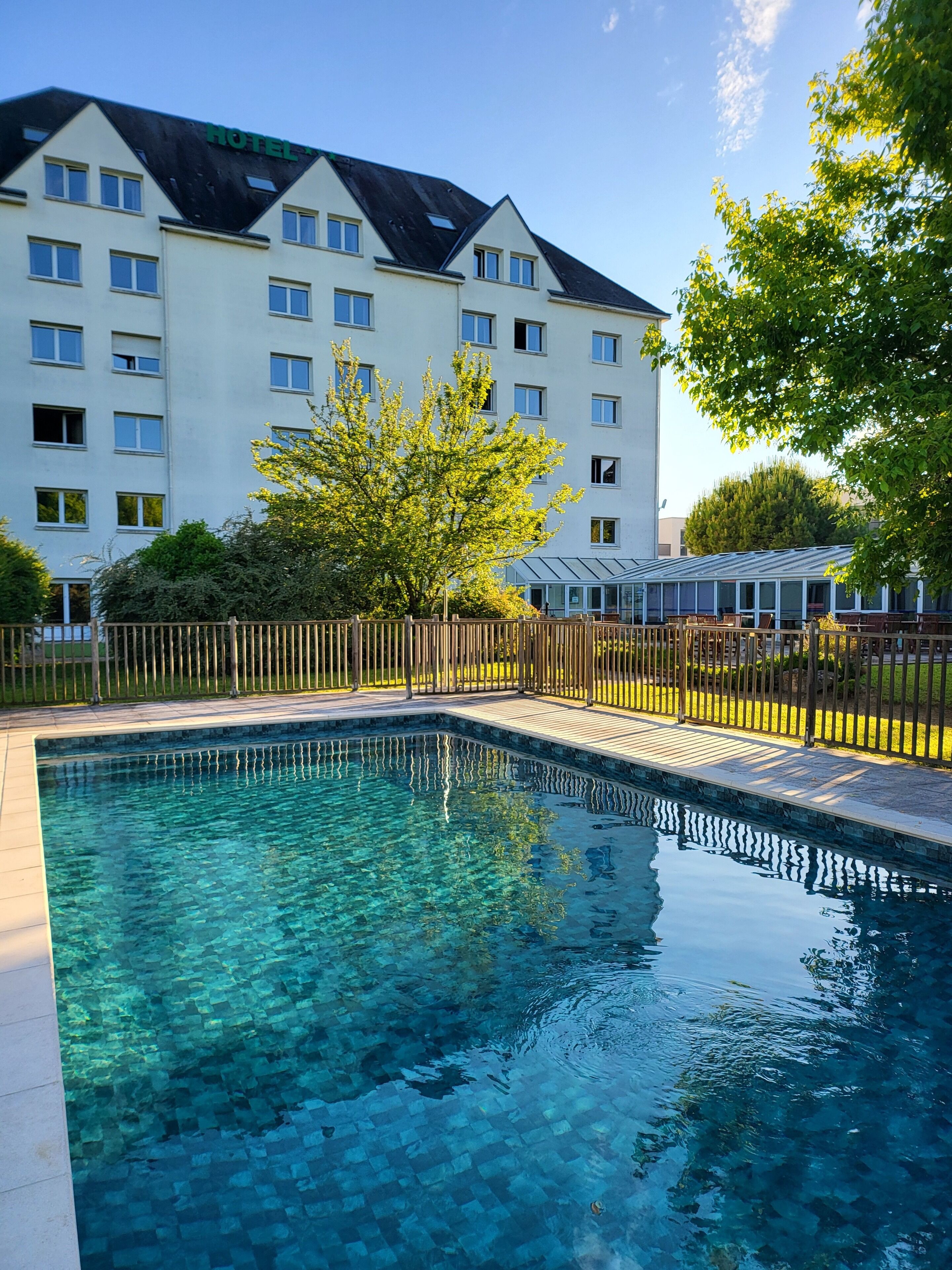 Façade de l’hébergement