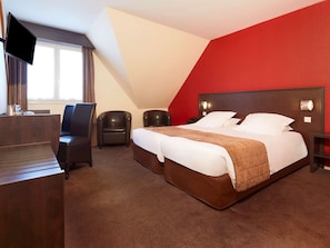 Select Comfort beds, in-room safe, individually decorated