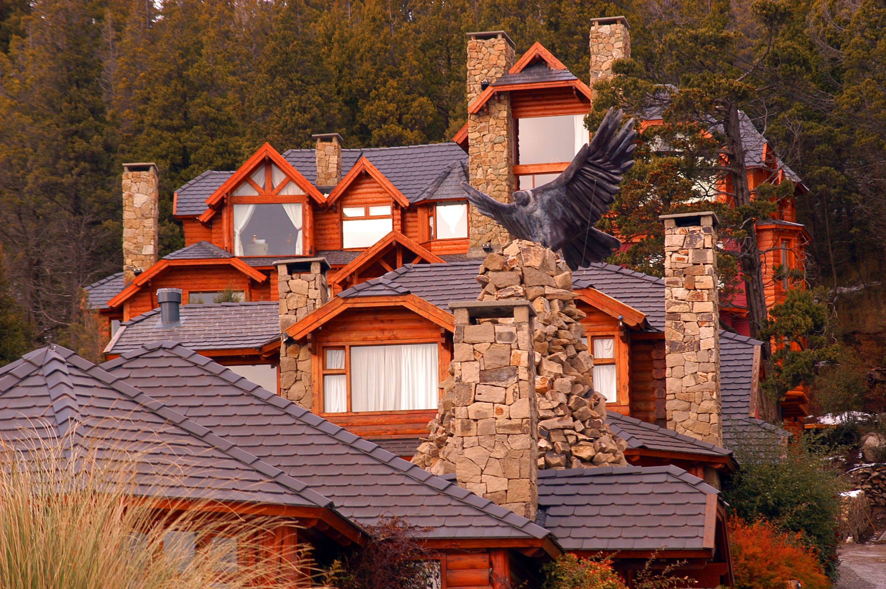 front of property – evening/night