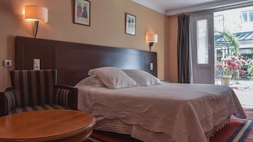 Chambre Double ou avec lits jumeaux, accessible aux personnes à mobilité réduite | 1 chambre, literie de qualité supérieure