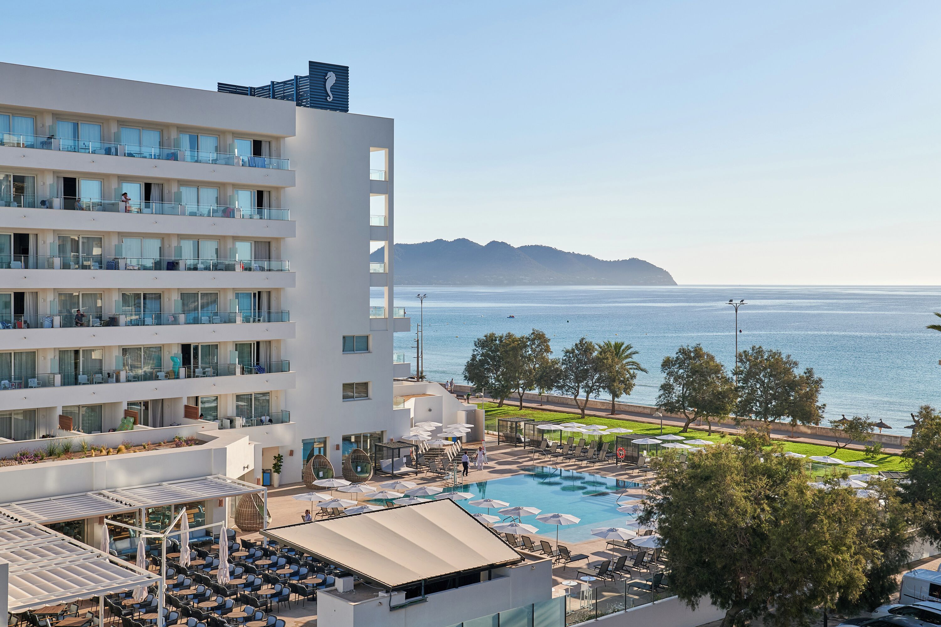 Uitzicht vanuit accommodatie