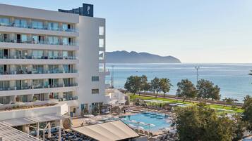 Uitzicht vanuit accommodatie