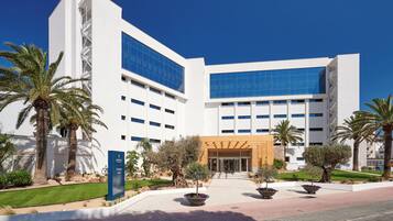 Voorkant van accommodatie