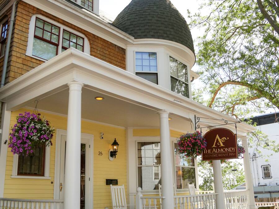 Majoituspaikan julkisivu