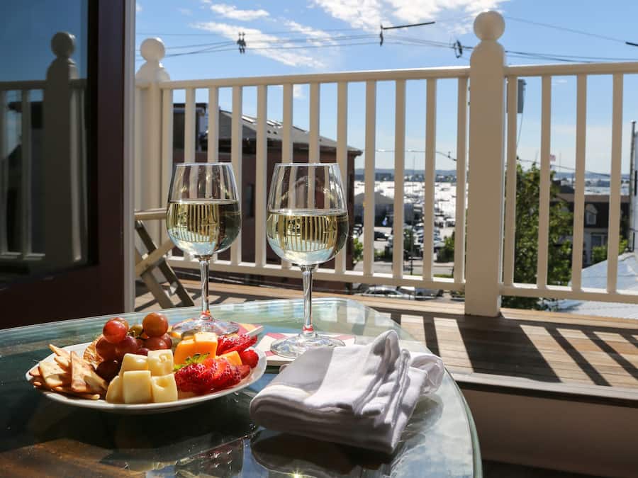 Suite Luxury, 2 camere da letto, cucina, vista porticciolo | Vista dalla camera