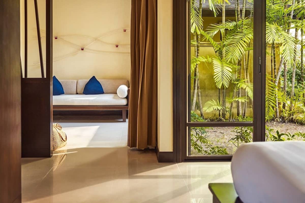 2 habitaciones y minibar con artículos gratuitos