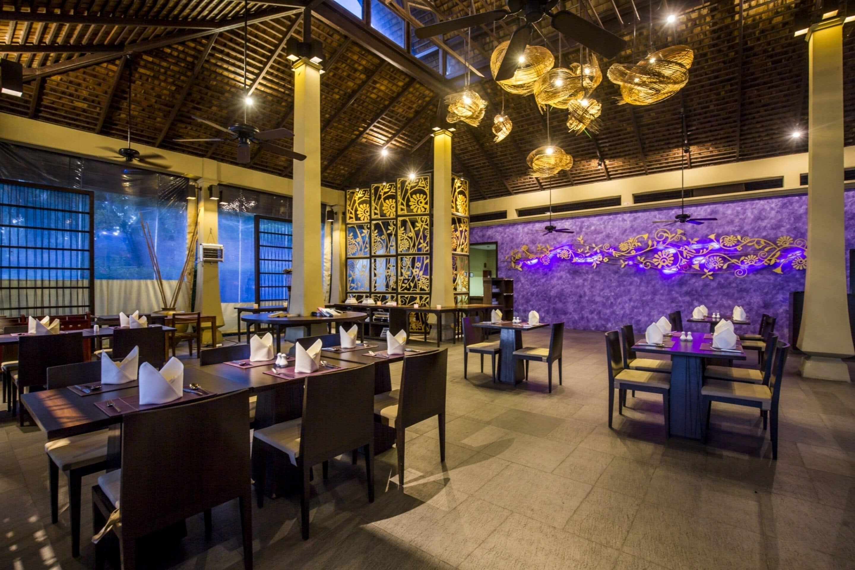 breakfast, lunch, dinner served; international cuisine, beach views