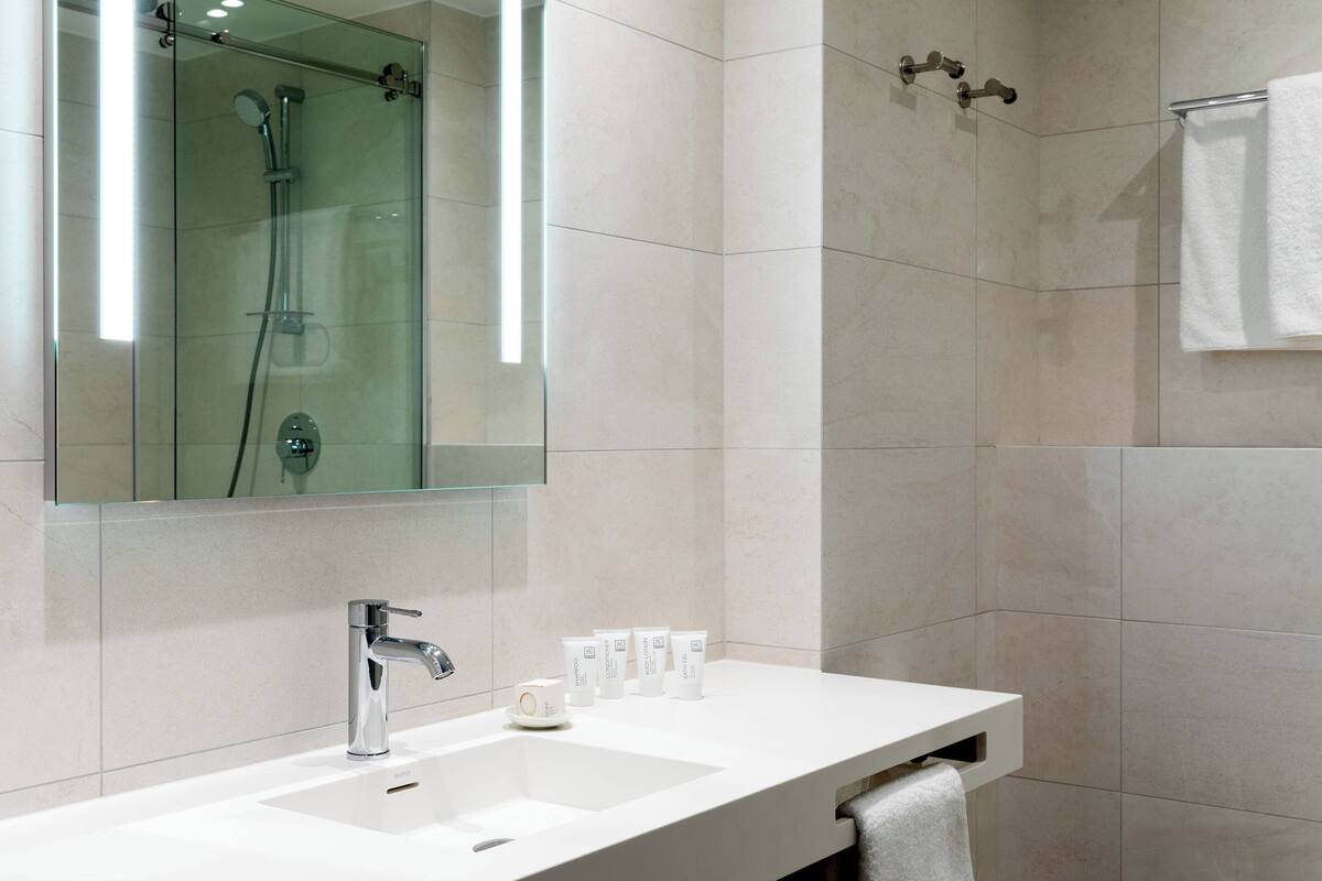 minibar, in-room safe, desk, iron/ironing board