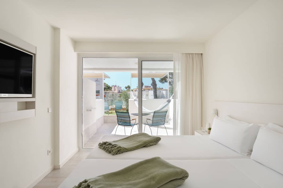 Doppelzimmer, Gartenblick (Sharing Terrace)