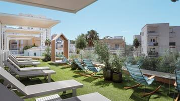 Dobbeltværelse - udsigt til have (Sharing Terrace) | Udsigt fra værelset