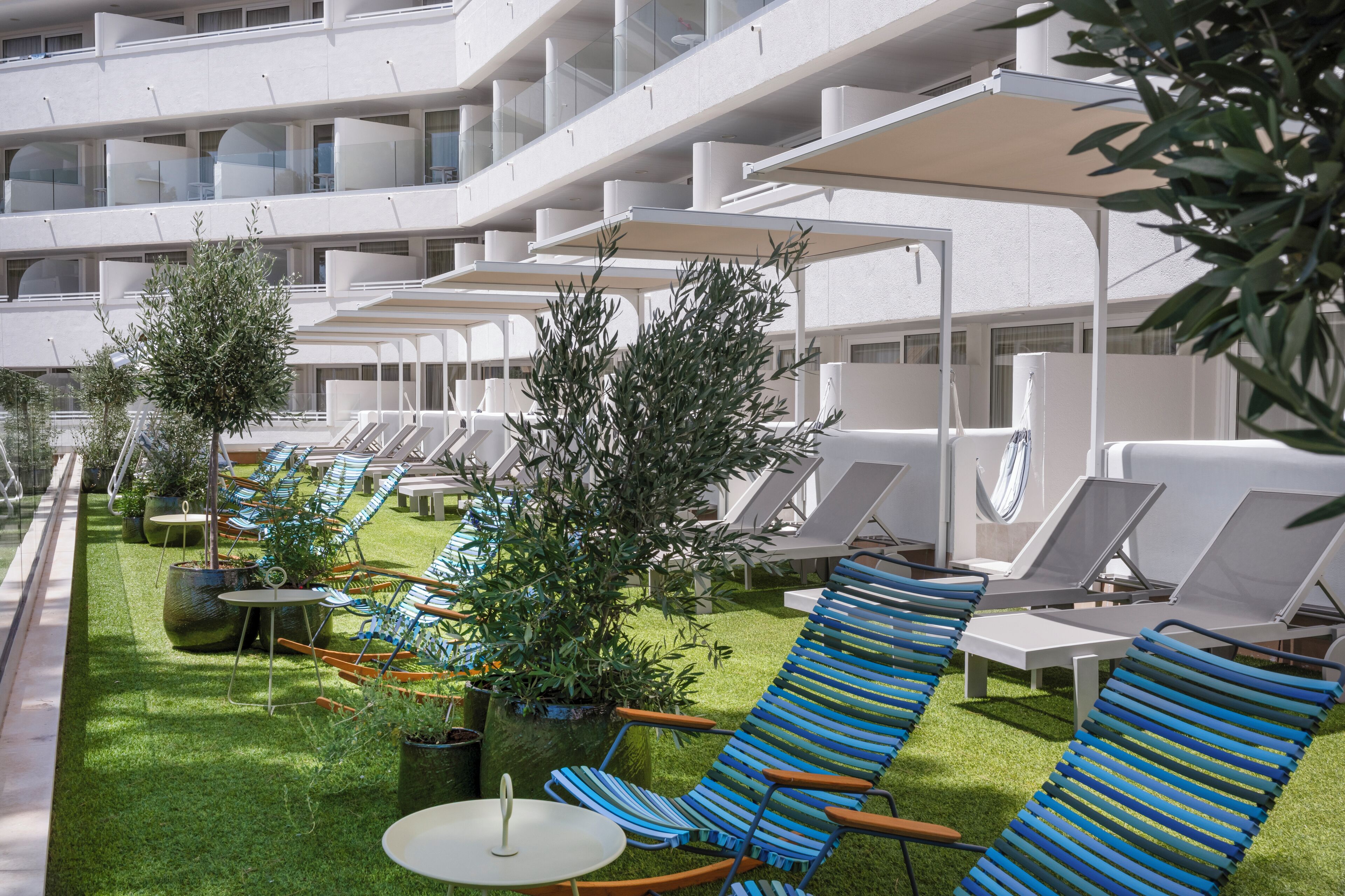 Tweepersoonskamer, uitzicht op tuin (Sharing Terrace) | Terras