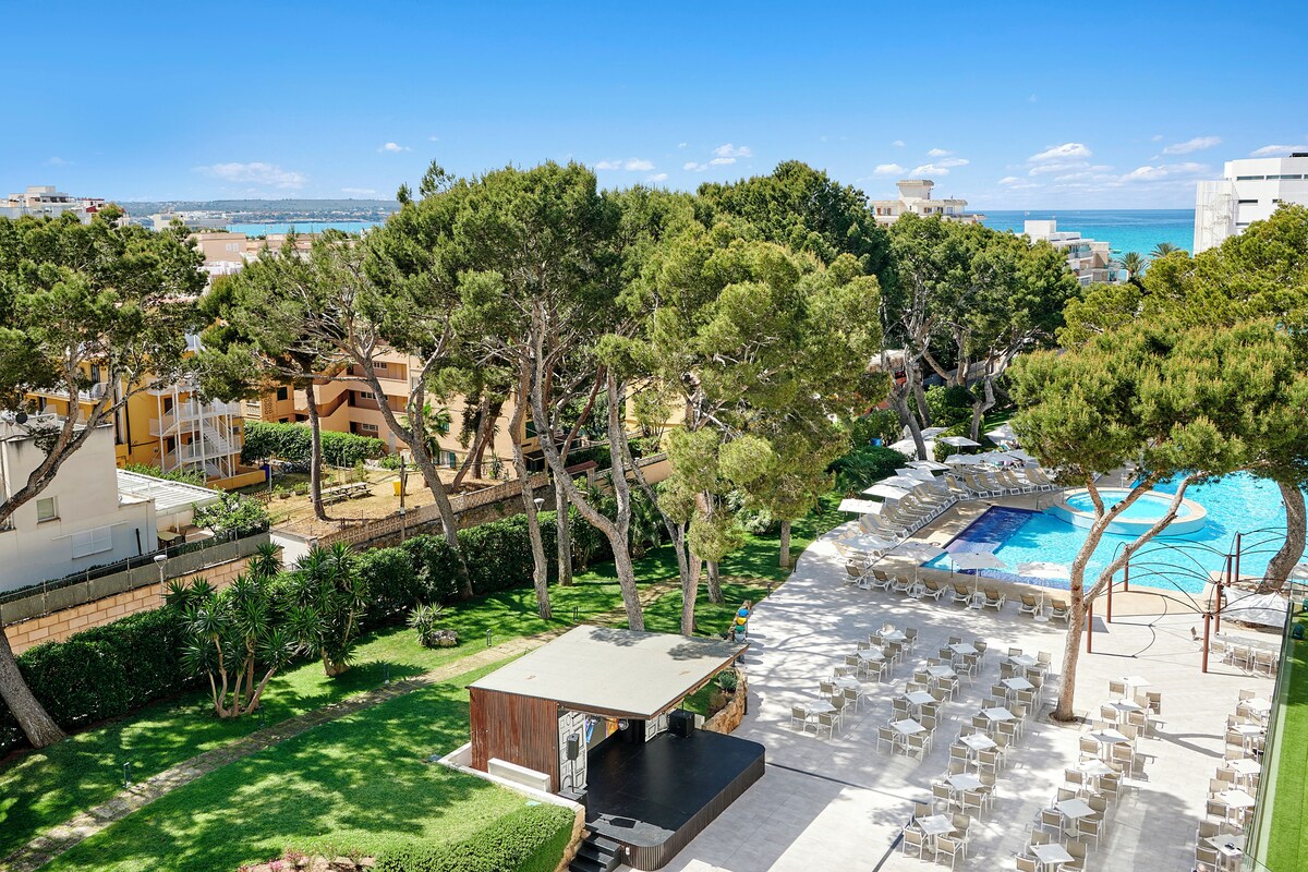 Vue depuis le balcon