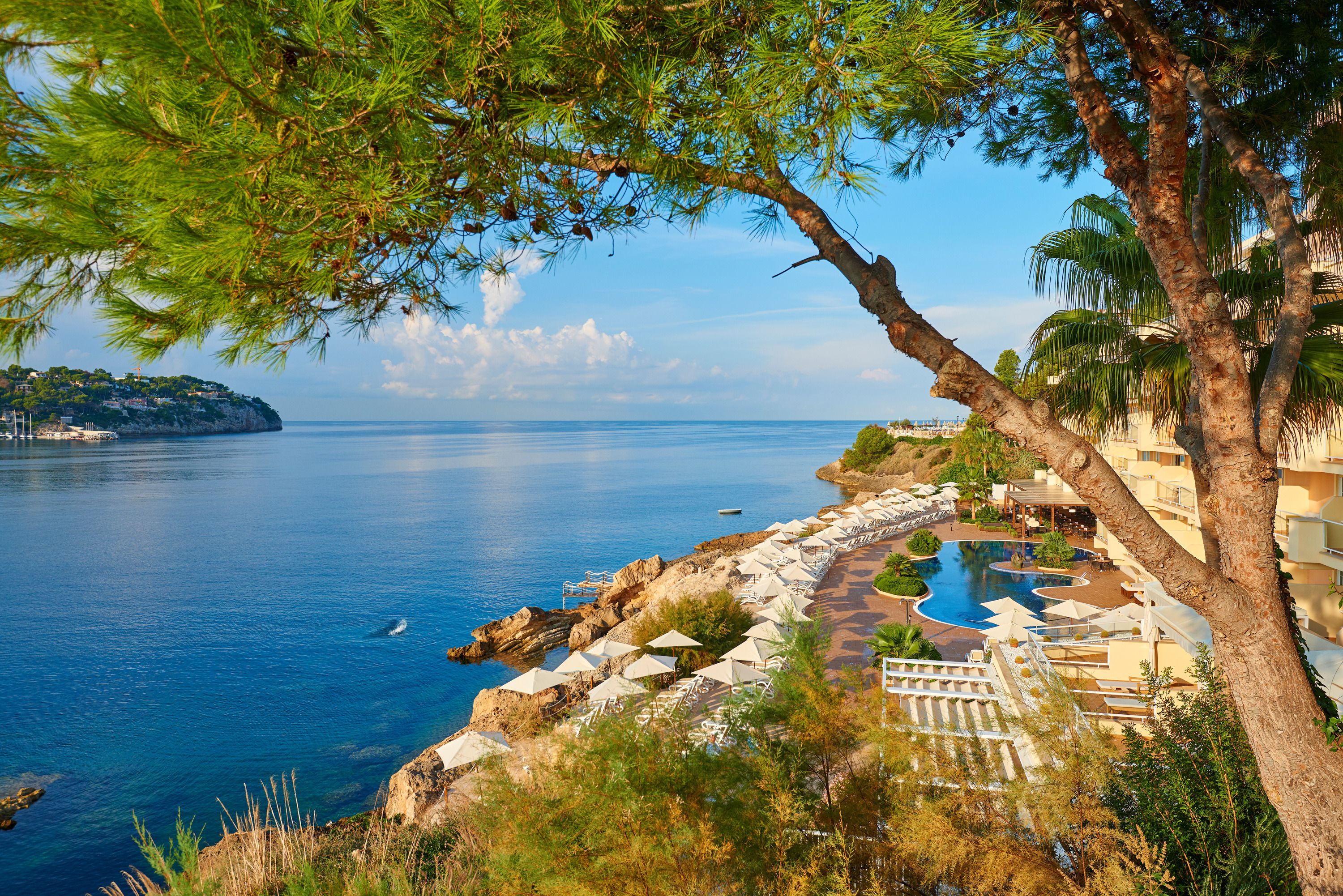 Uitzicht vanuit accommodatie