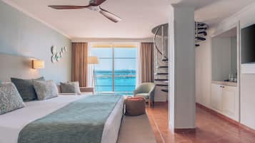 Junior Suite, Sea View (Star Prestige Penthouse) | Premium bedding, minibar, in-room safe, individually decorated