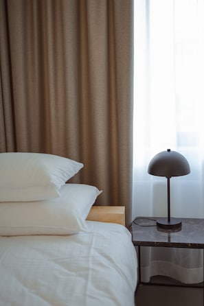 Basic Double Room | In-room safe, desk, free WiFi, bed sheets - Hotel National (Antwerp)