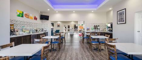 Free daily full breakfast