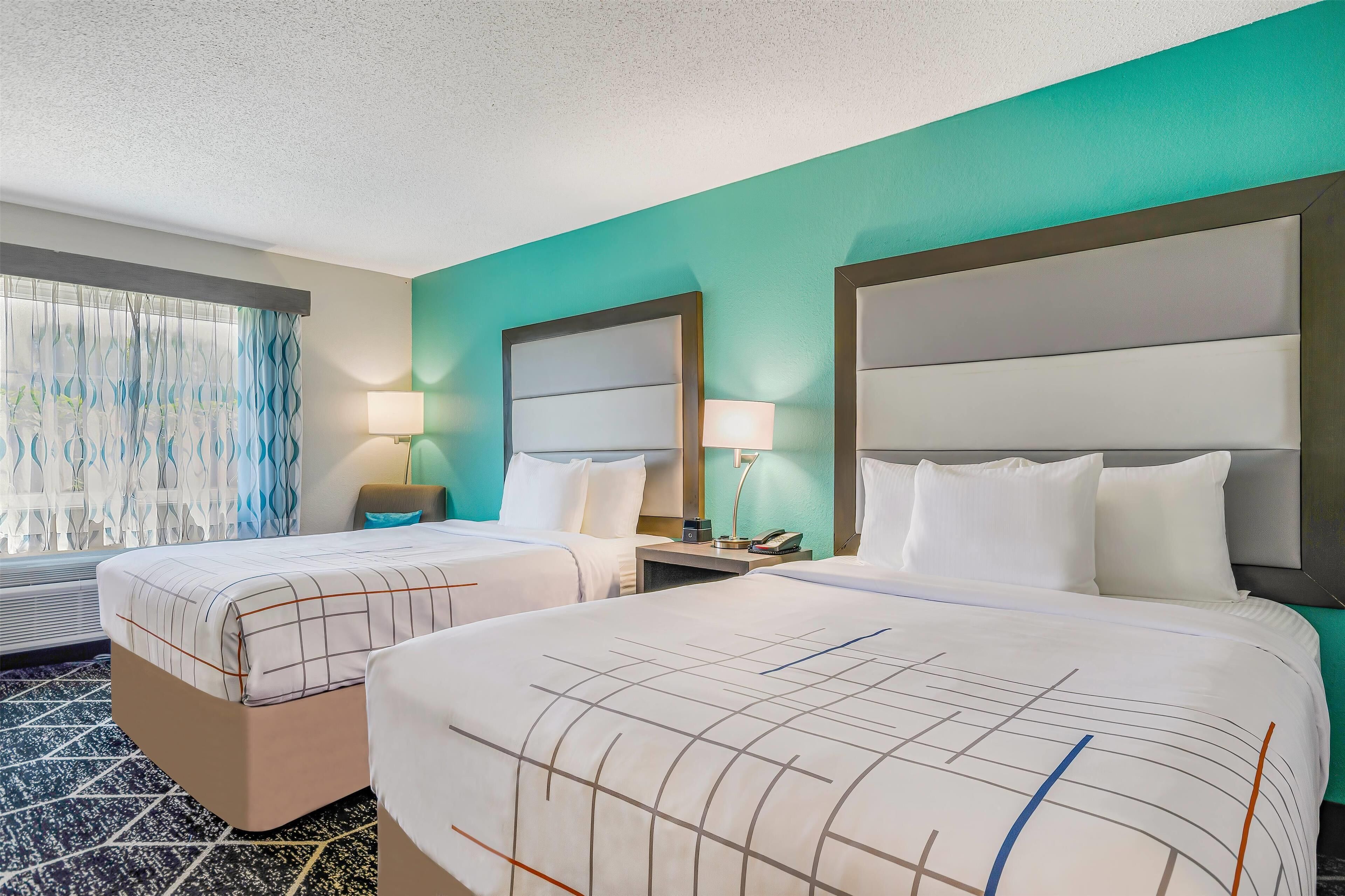 room, 2 queen beds, non smoking | premium bedding, pillow-top beds, desk, iron/ironing board