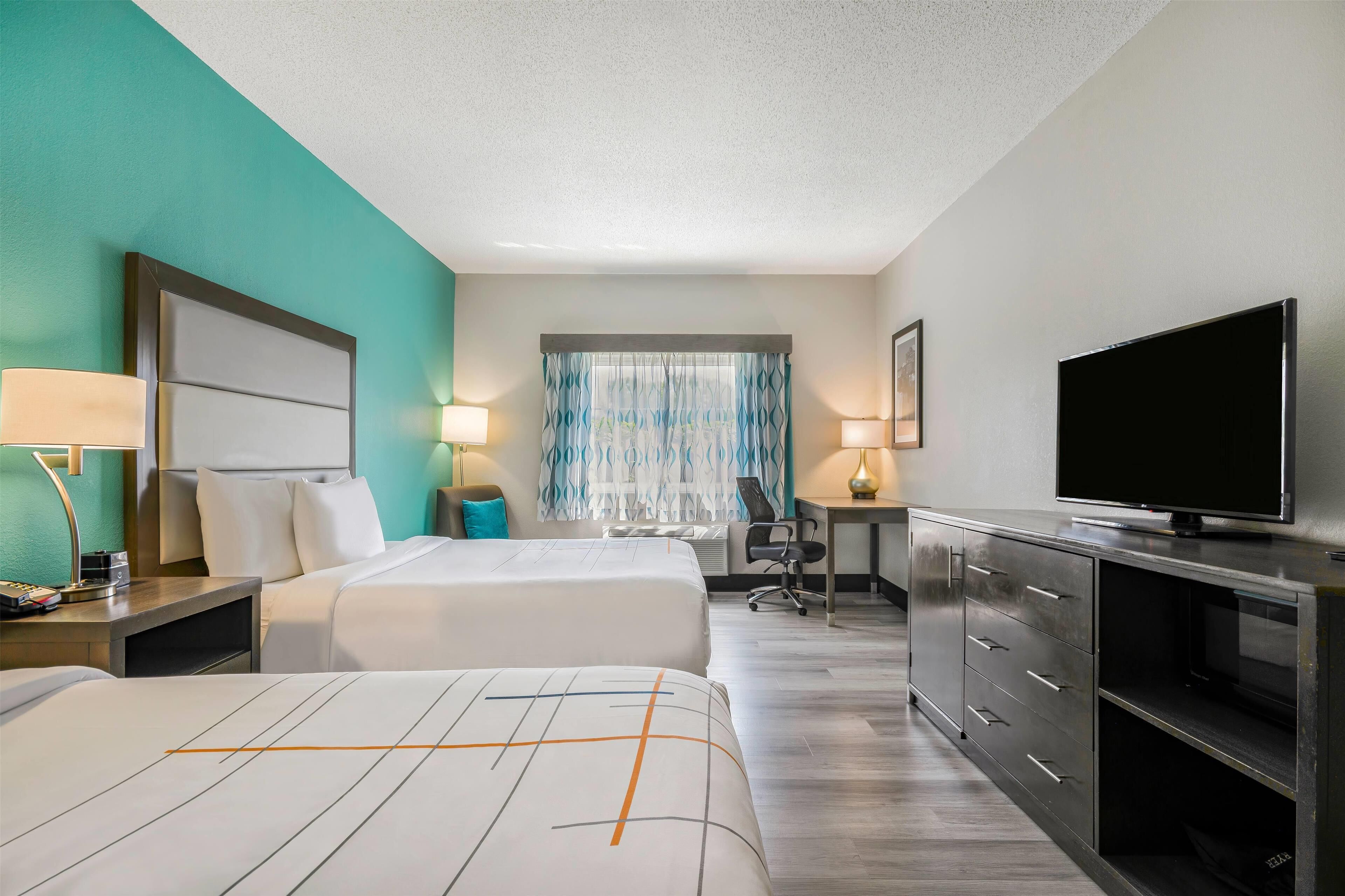 room, 2 queen beds, accessible, non smoking (mobility accessible) | premium bedding, pillow-top beds, desk, iron/ironing board