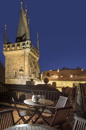 Terrace/patio - Hotel Pod Vezi (Prague)