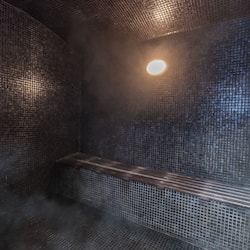 Sauna, steam room, body treatments, body wraps, body scrubs, facials