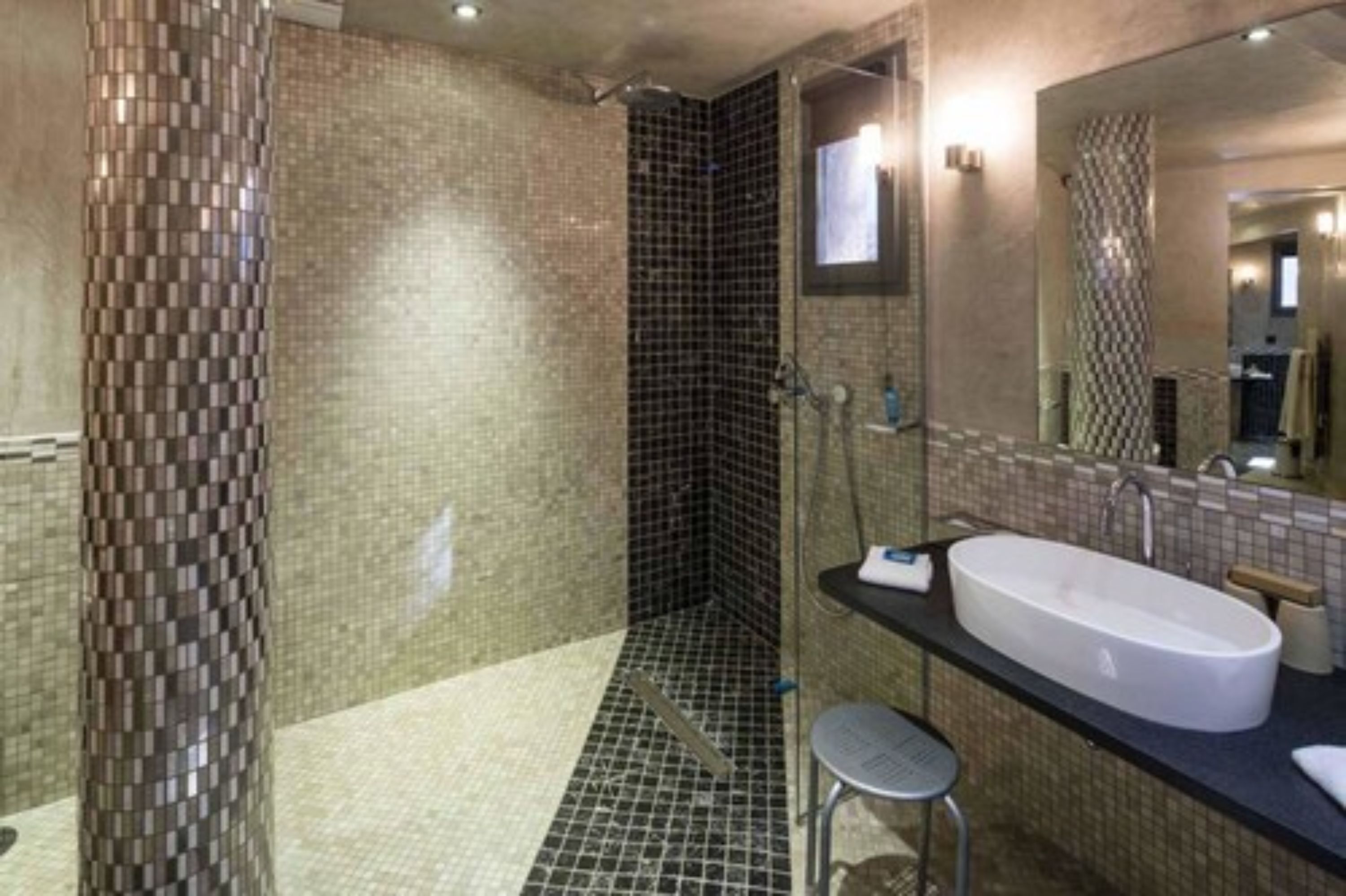 free toiletries, hair dryer, bathrobes, slippers