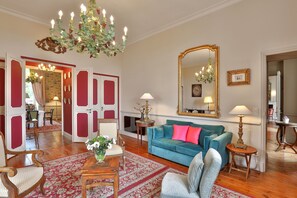 Zona de estar del vestíbulo