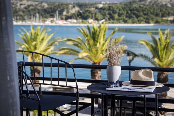 Chambre Supérieure, vue mer | Balcon