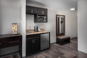 Hypo-allergenic bedding, down comforters, pillowtop beds, in-room safe